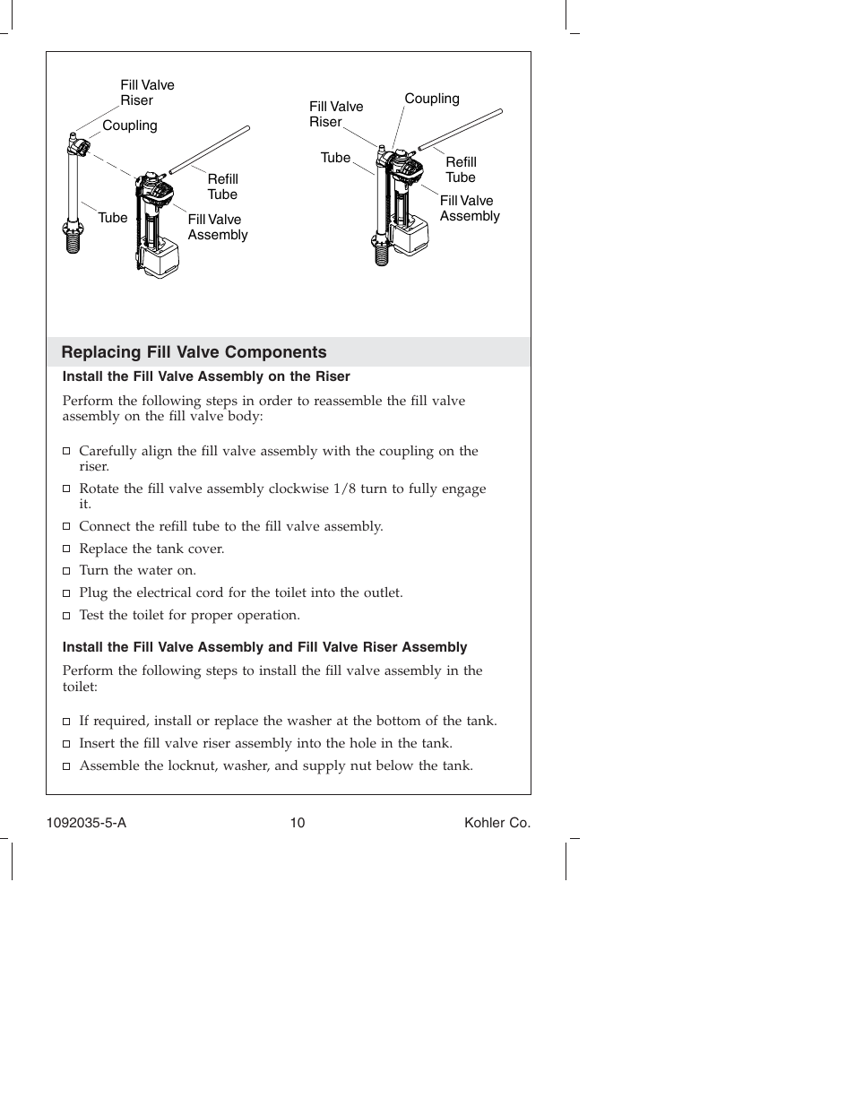 Kohler Toilet and Bidet Seat K-3607 User Manual | Page 10 / 76