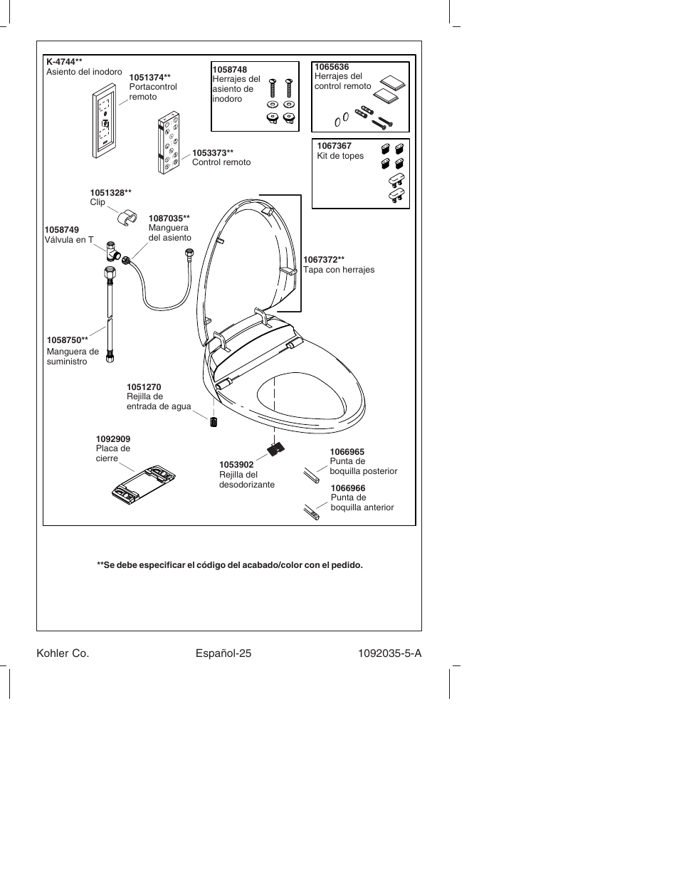 Kohler Toilet and Bidet Seat K-3607 User Manual | Page 73 / 76