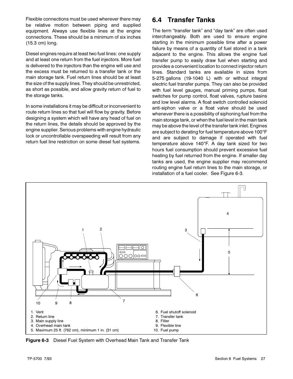 4 transfer tanks | Kohler Generator Sets 20--2800 kW User Manual | Page 39 / 56