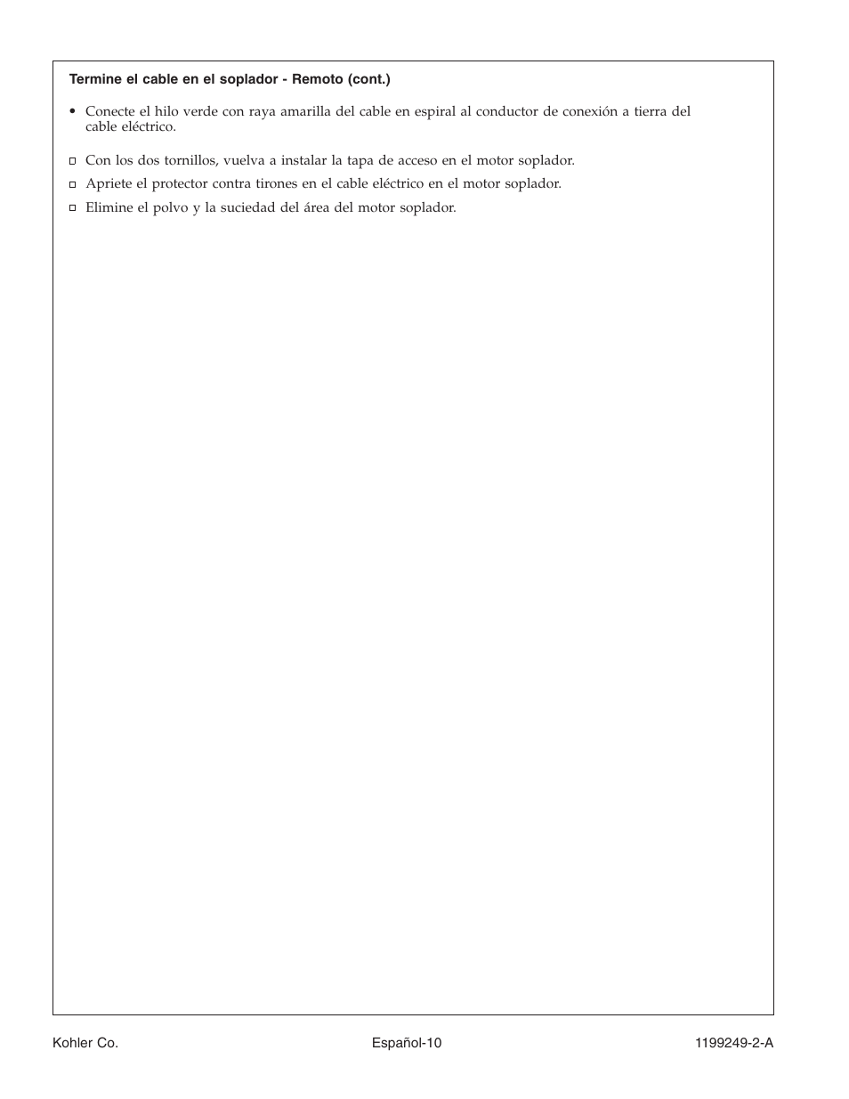 Kohler Bath with Airjets 1199249-2-A User Manual | Page 51 / 64