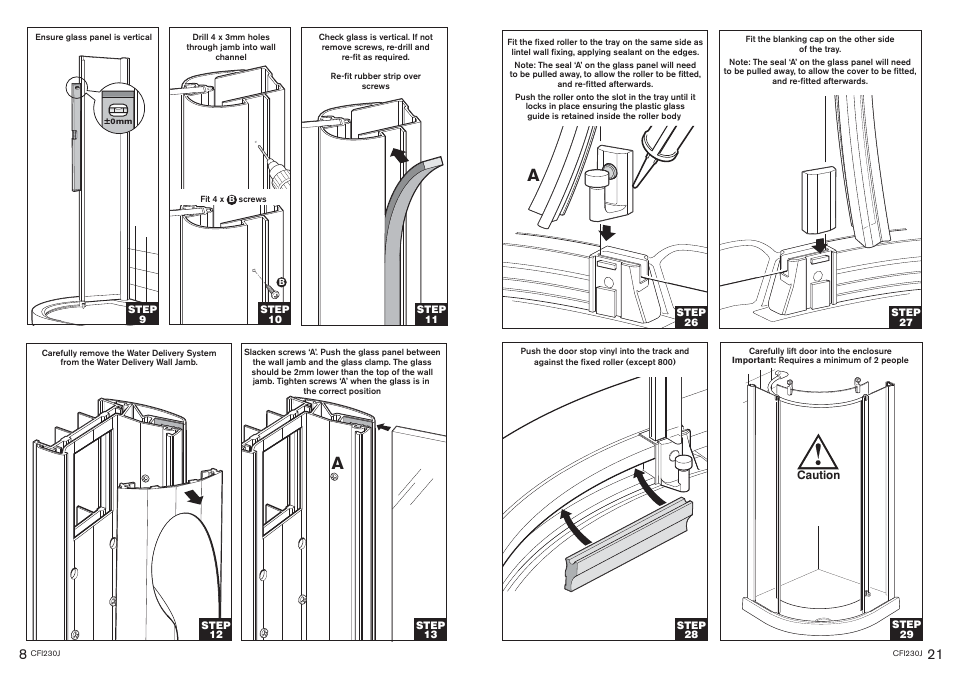 Kohler CFI230J User Manual | Page 8 / 14