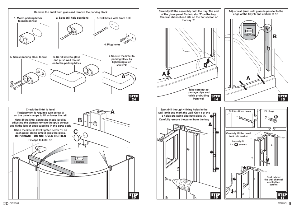 Kohler CFI230J User Manual | Page 9 / 14