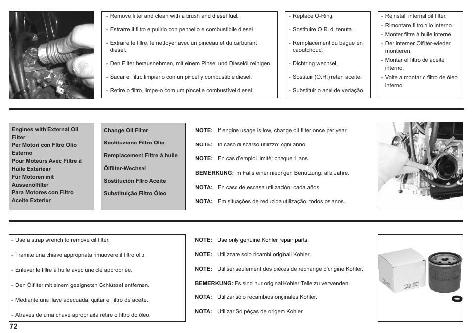 Kohler KD425-2 User Manual | Page 72 / 136