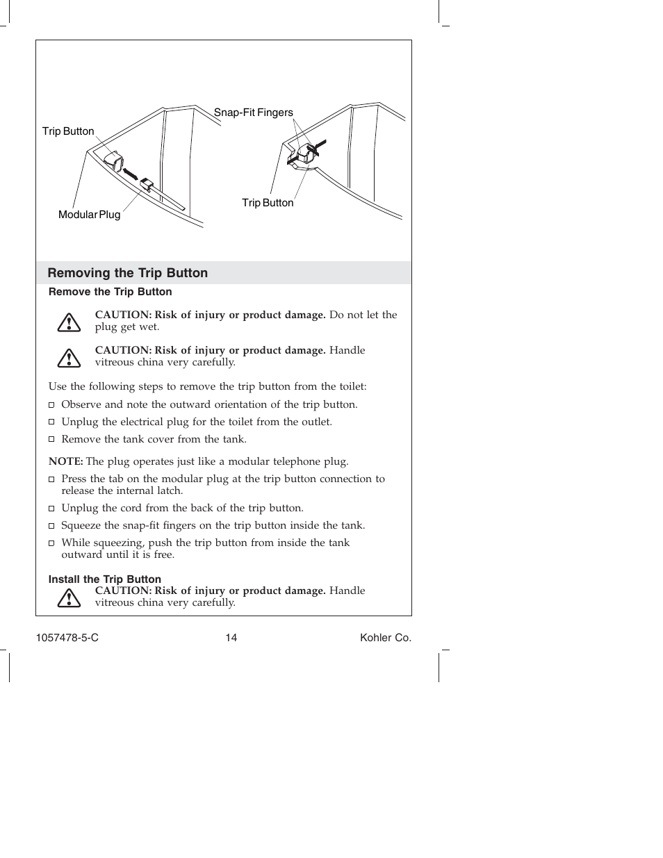 Kohler K-3393 User Manual | Page 14 / 76