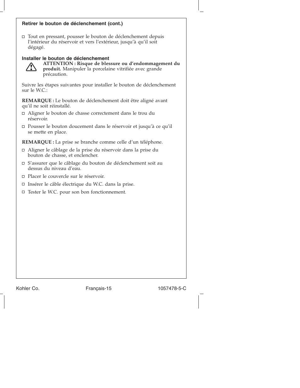 Kohler K-3393 User Manual | Page 39 / 76