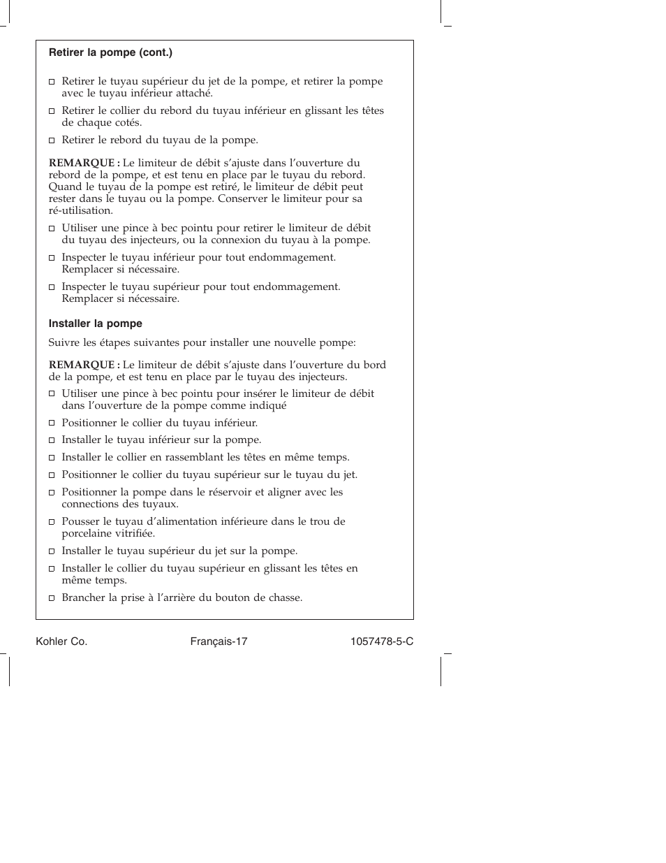 Kohler K-3393 User Manual | Page 41 / 76