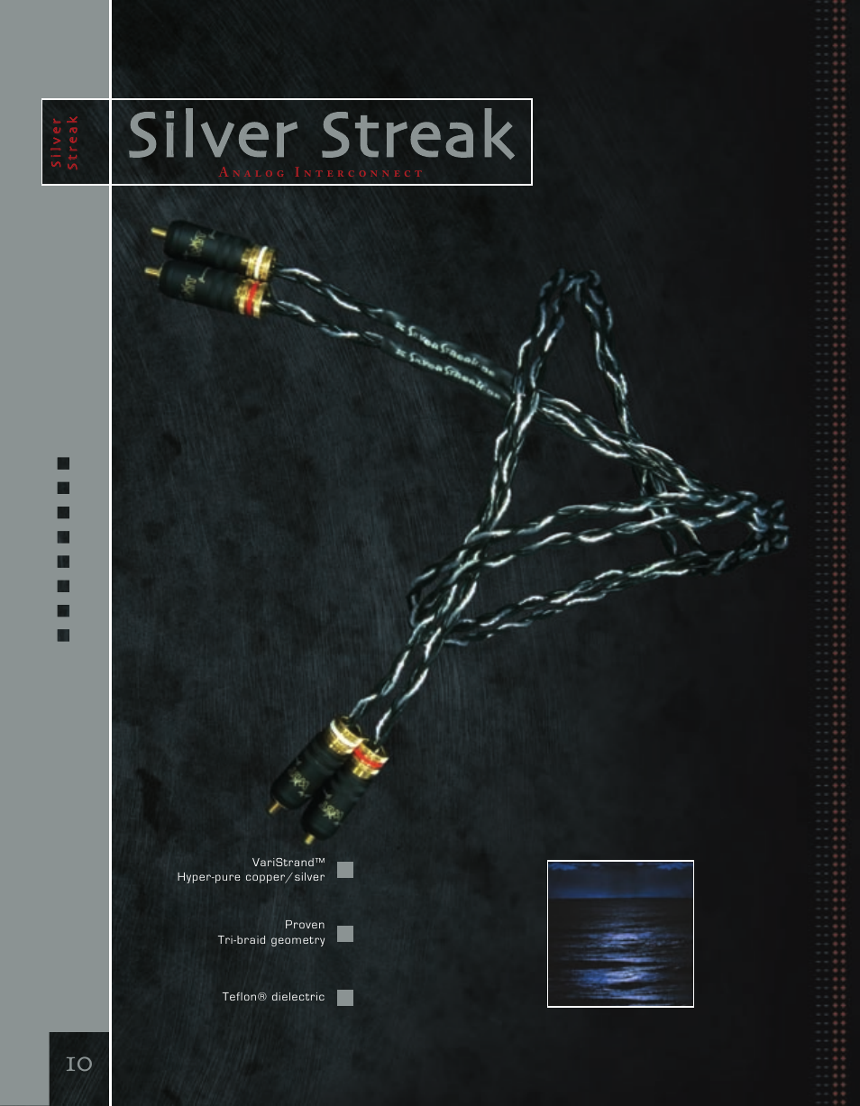 Ssiillvveerr ssttrreeaakk | Kimber Kable Music Harmony with Science PowerKordsTM User Manual | Page 12 / 84
