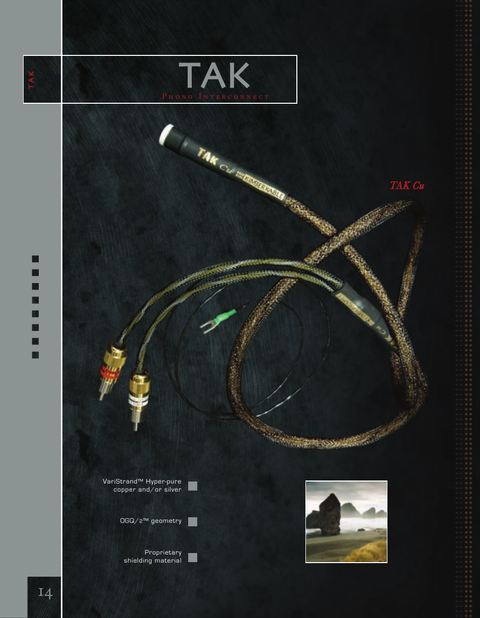 Ttaakk | Kimber Kable Music Harmony with Science PowerKordsTM User Manual | Page 16 / 84