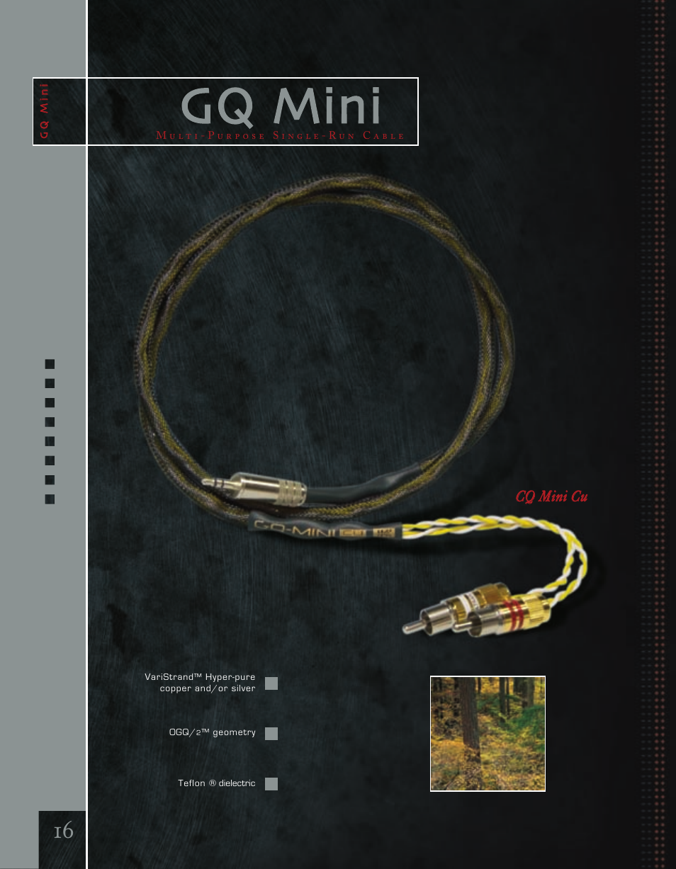 Ggq q m miinnii | Kimber Kable Music Harmony with Science PowerKordsTM User Manual | Page 18 / 84