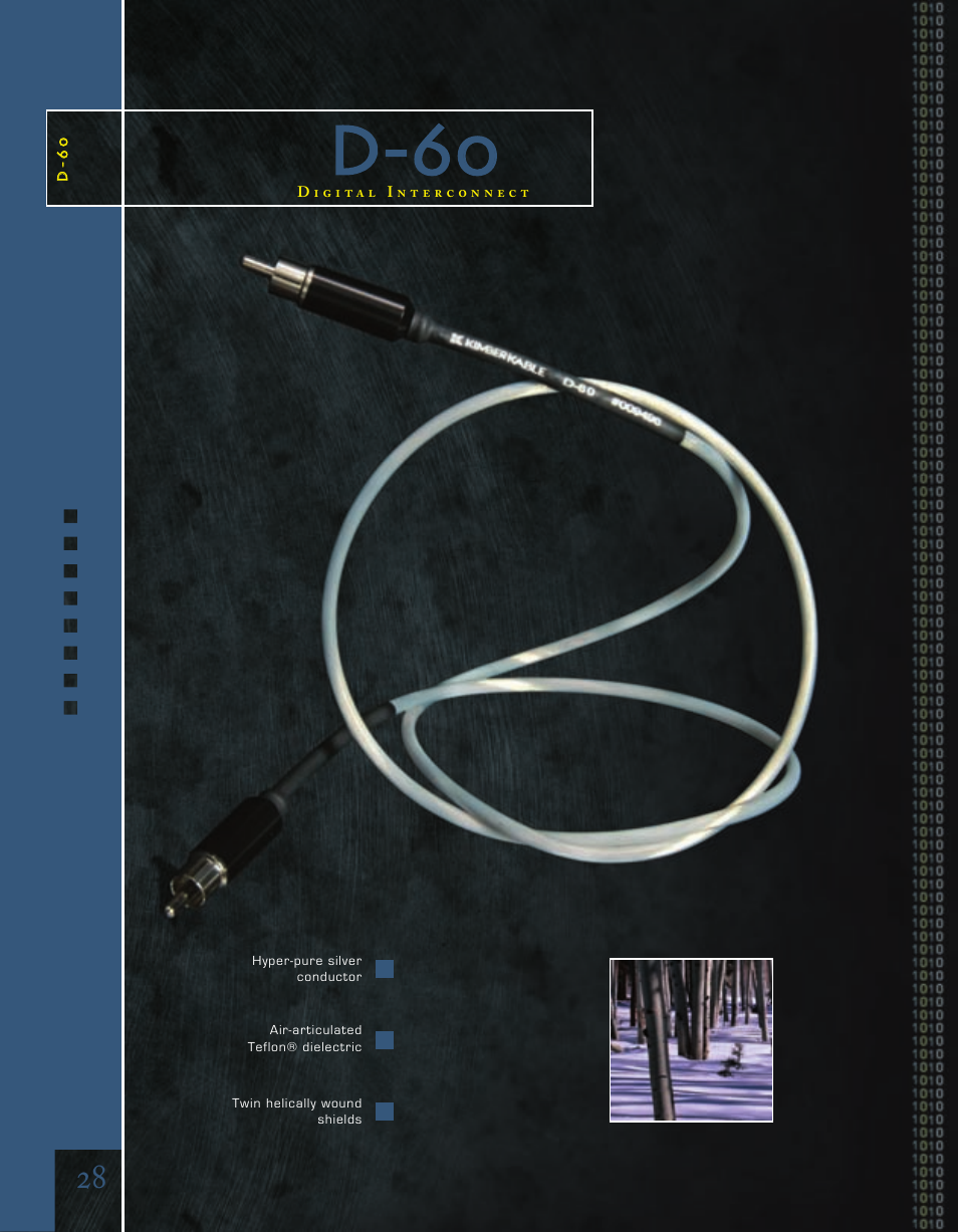 Dd 0 | Kimber Kable Music Harmony with Science PowerKordsTM User Manual | Page 30 / 84