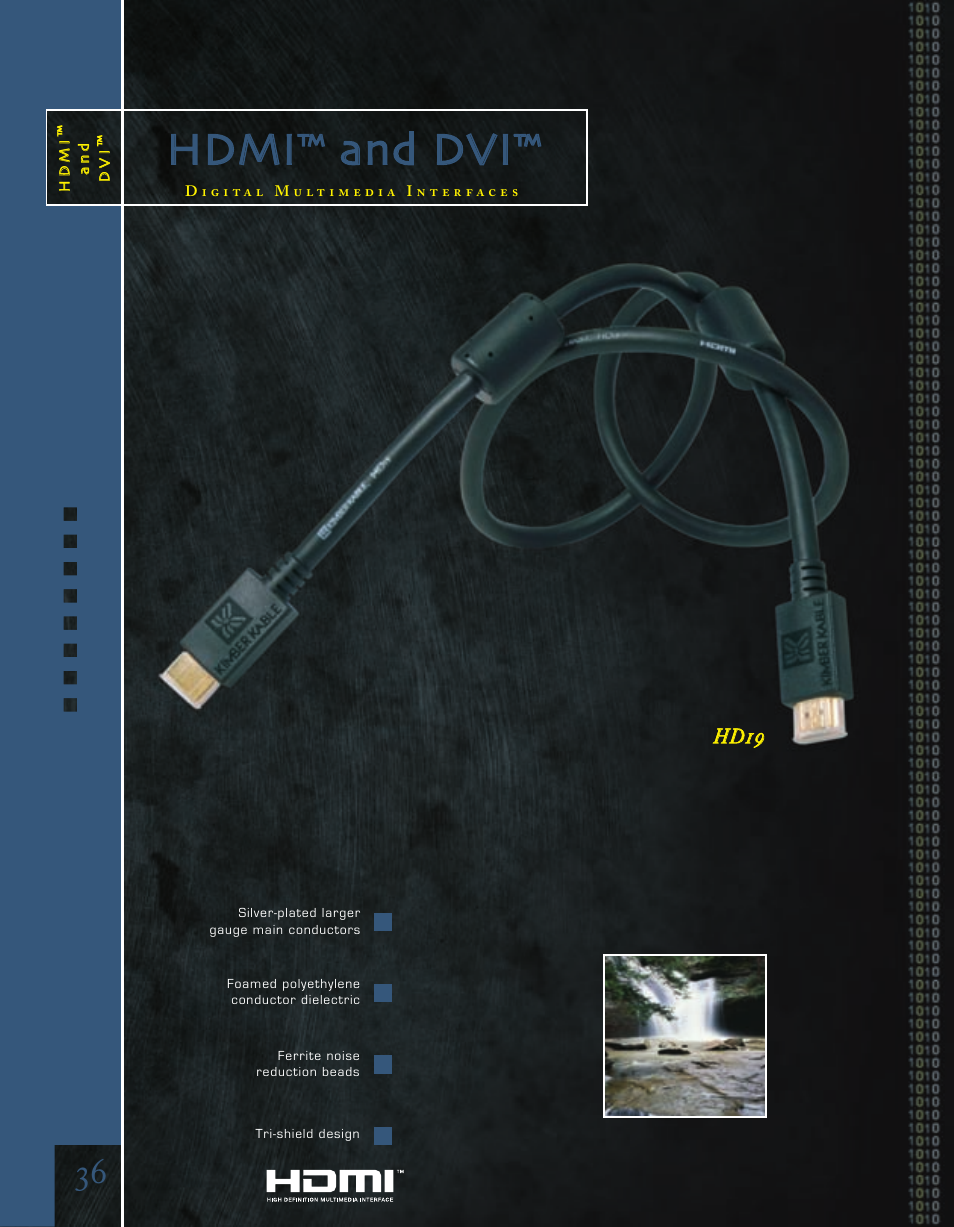 Hhd dm mii™™ aanndd d dvvii | Kimber Kable Music Harmony with Science PowerKordsTM User Manual | Page 38 / 84
