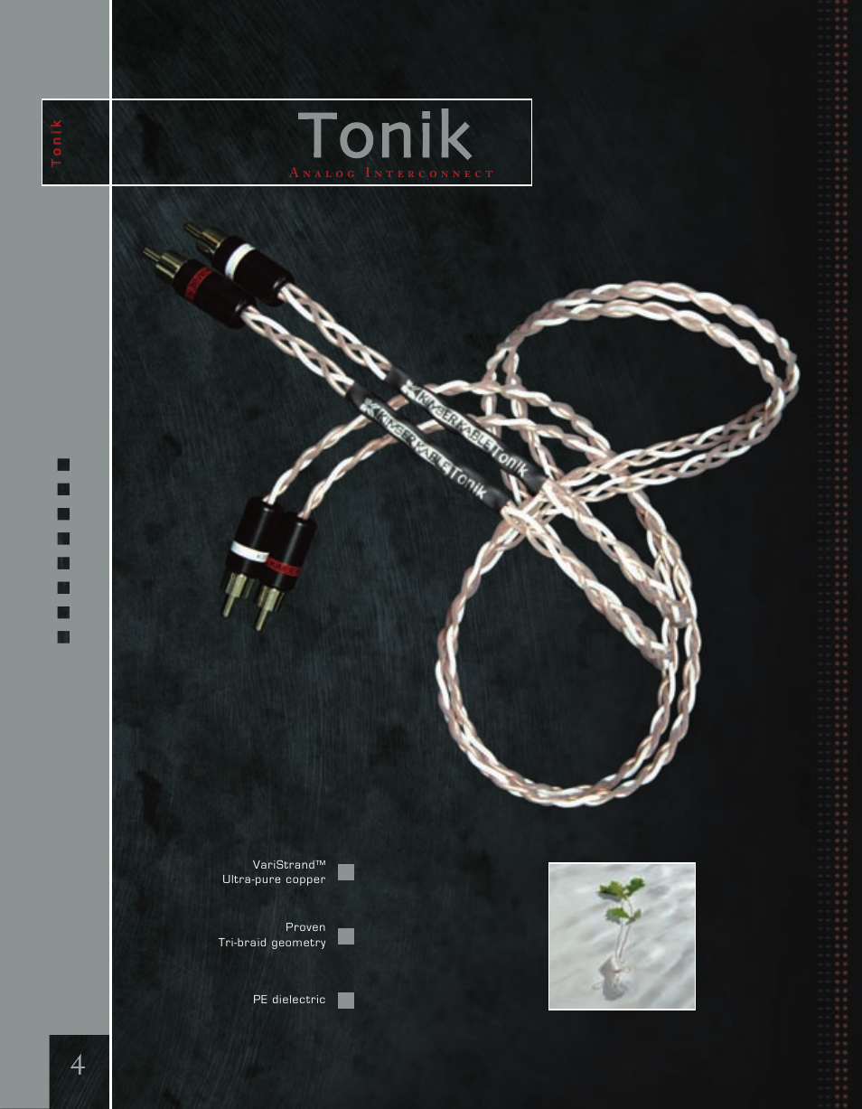 Ttoonniikk | Kimber Kable Music Harmony with Science PowerKordsTM User Manual | Page 6 / 84