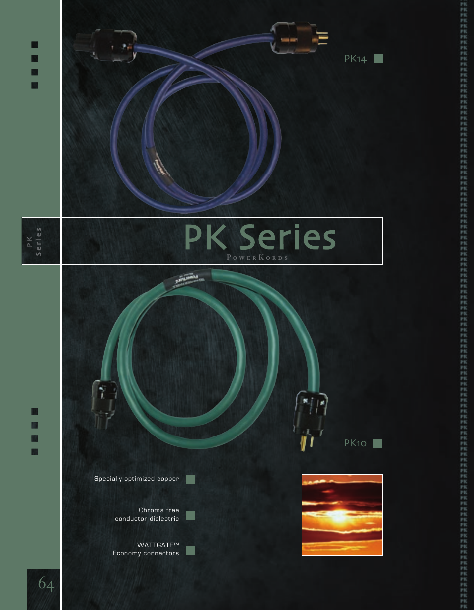 Ppkk sseerriieess | Kimber Kable Music Harmony with Science PowerKordsTM User Manual | Page 66 / 84