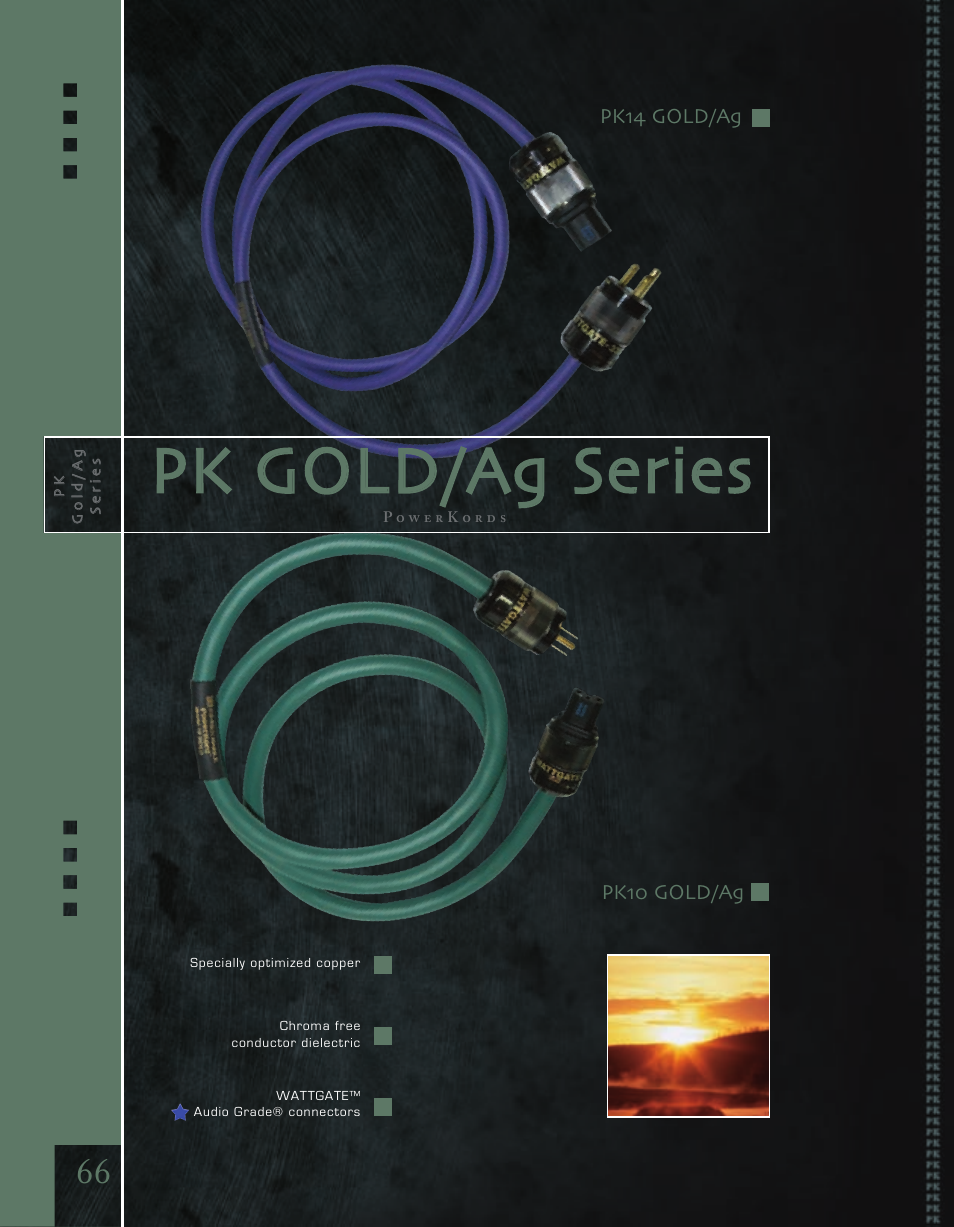 Ppkk ggo olld d//aagg sseerriieess | Kimber Kable Music Harmony with Science PowerKordsTM User Manual | Page 68 / 84