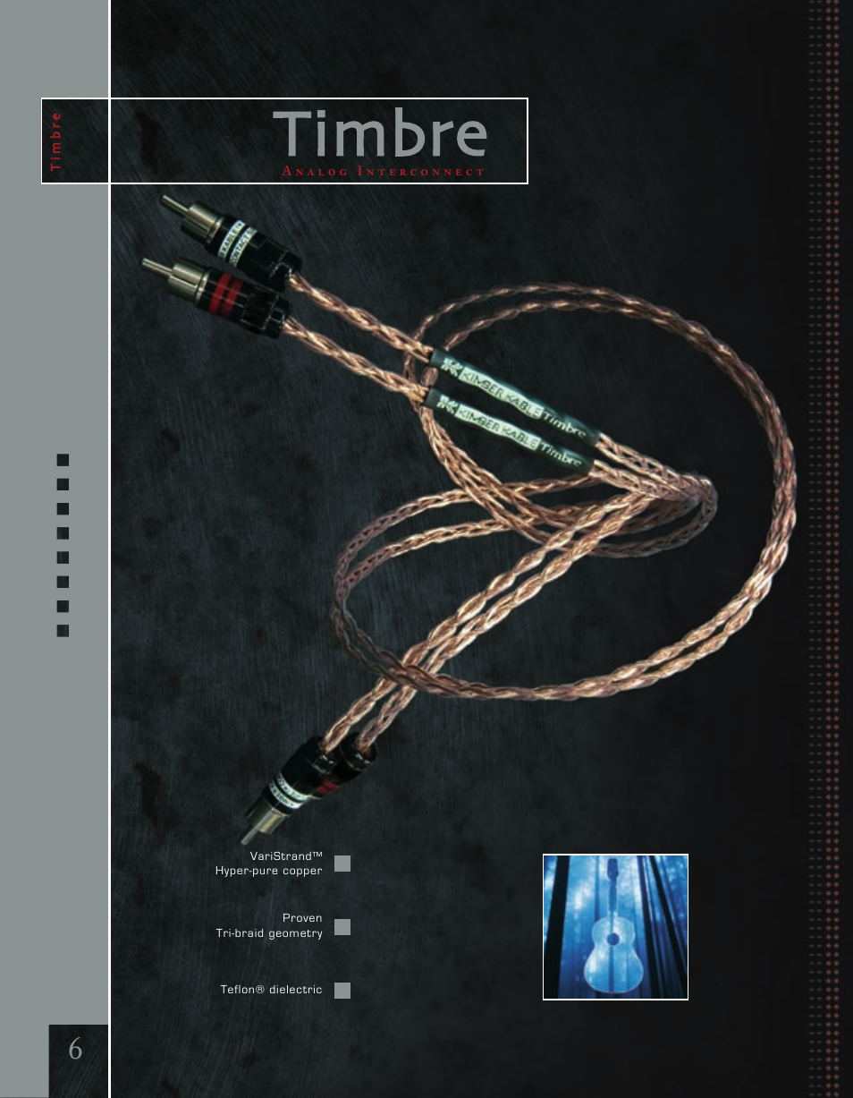 Ttiim mbbrree | Kimber Kable Music Harmony with Science PowerKordsTM User Manual | Page 8 / 84