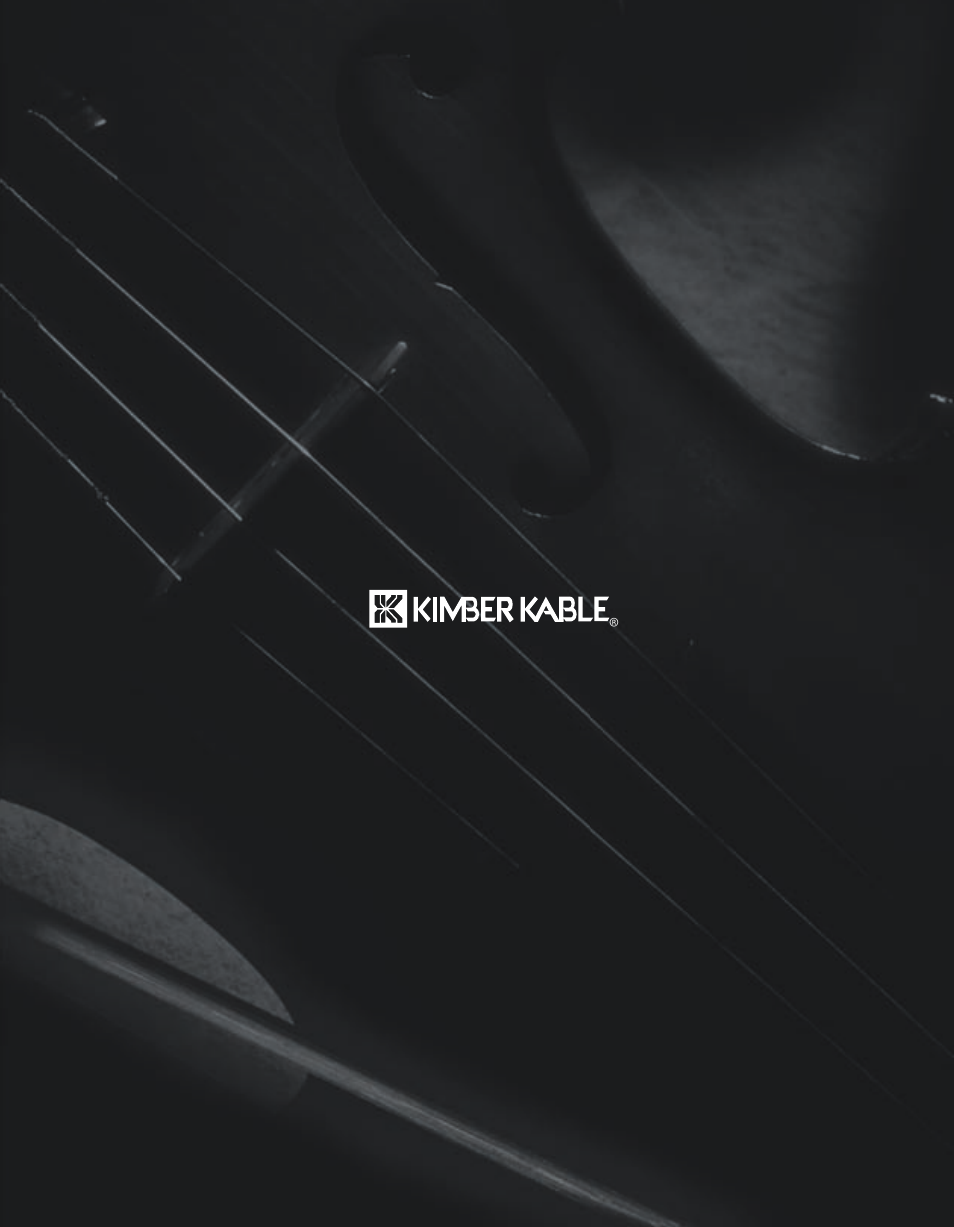 Kimber Kable Music Harmony with Science PowerKordsTM User Manual | Page 83 / 84