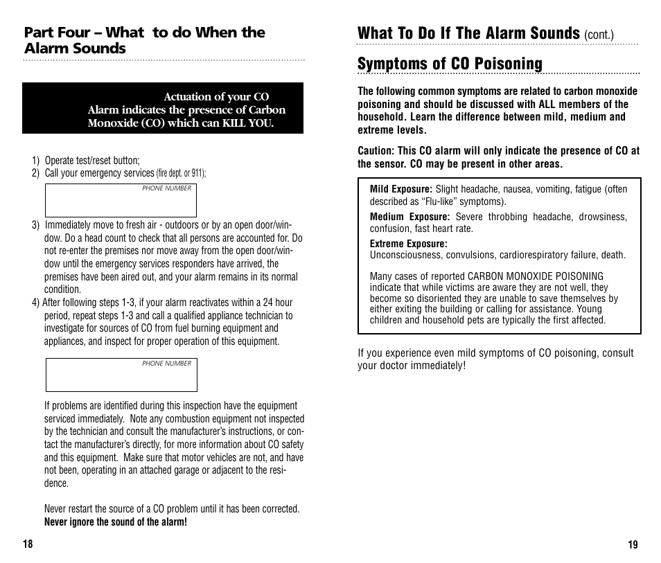 Kidde KN-COB-B User Manual | Page 10 / 15