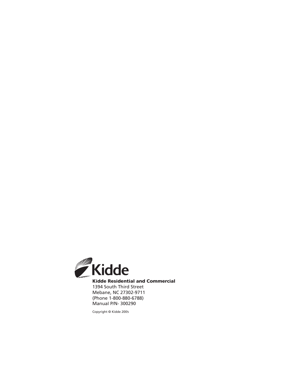 Kidde Pro line User Manual | Page 16 / 16