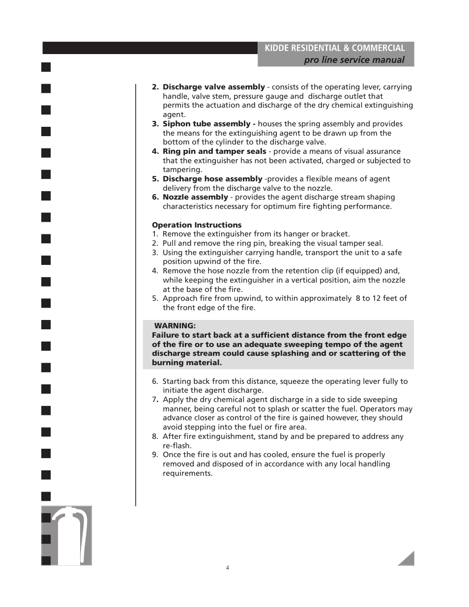 Kidde Pro line User Manual | Page 4 / 16