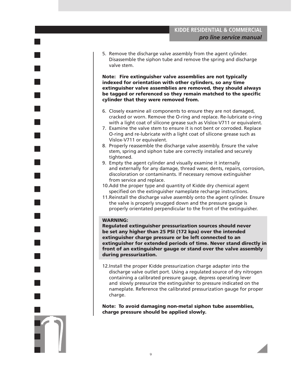 Kidde Pro line User Manual | Page 9 / 16