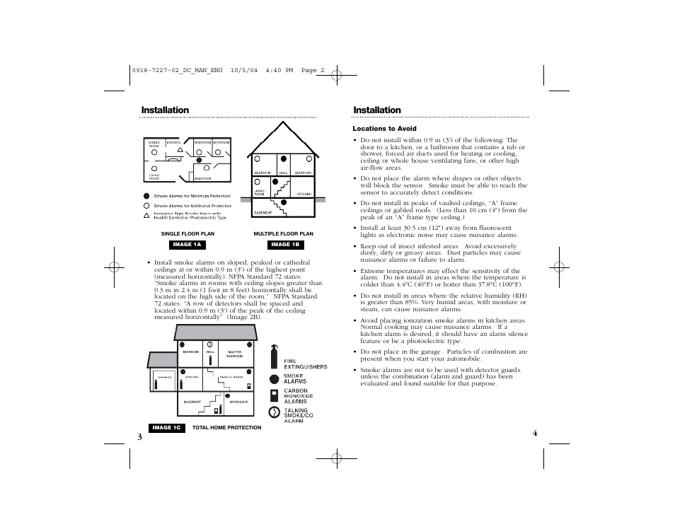 Kidde 0915CA User Manual | Page 3 / 12