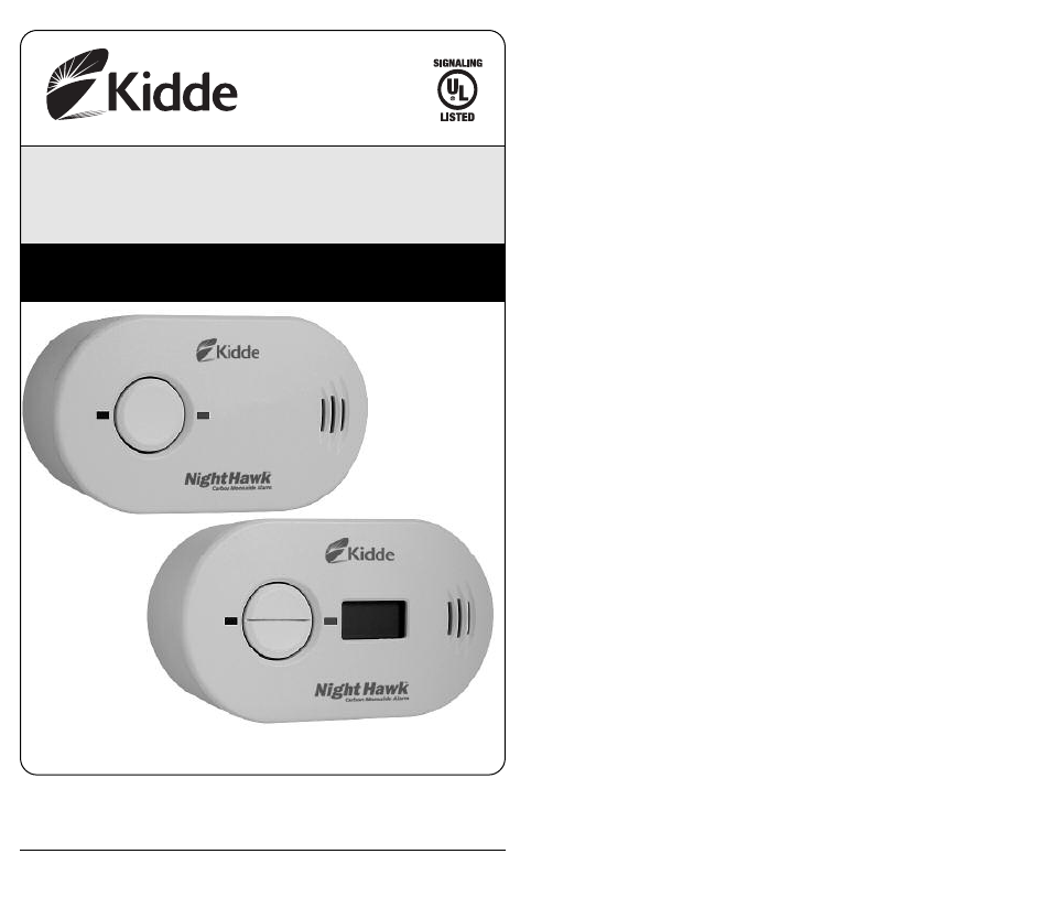 Kidde KN-COPP-B-LS (900-0230) User Manual | 20 pages