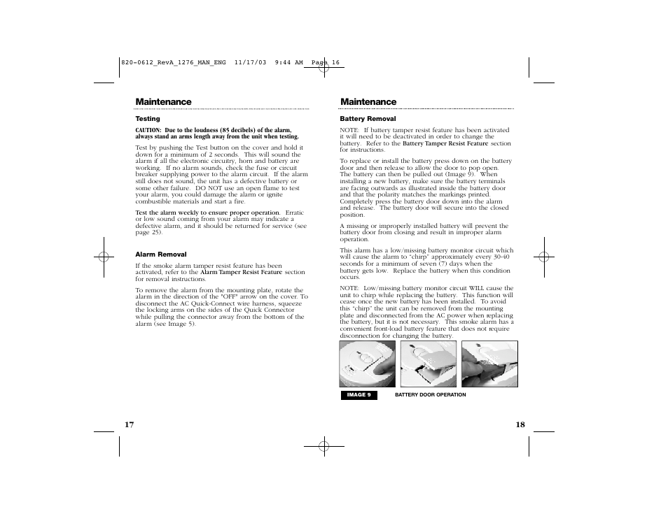 Kidde 1276CA User Manual | Page 10 / 14