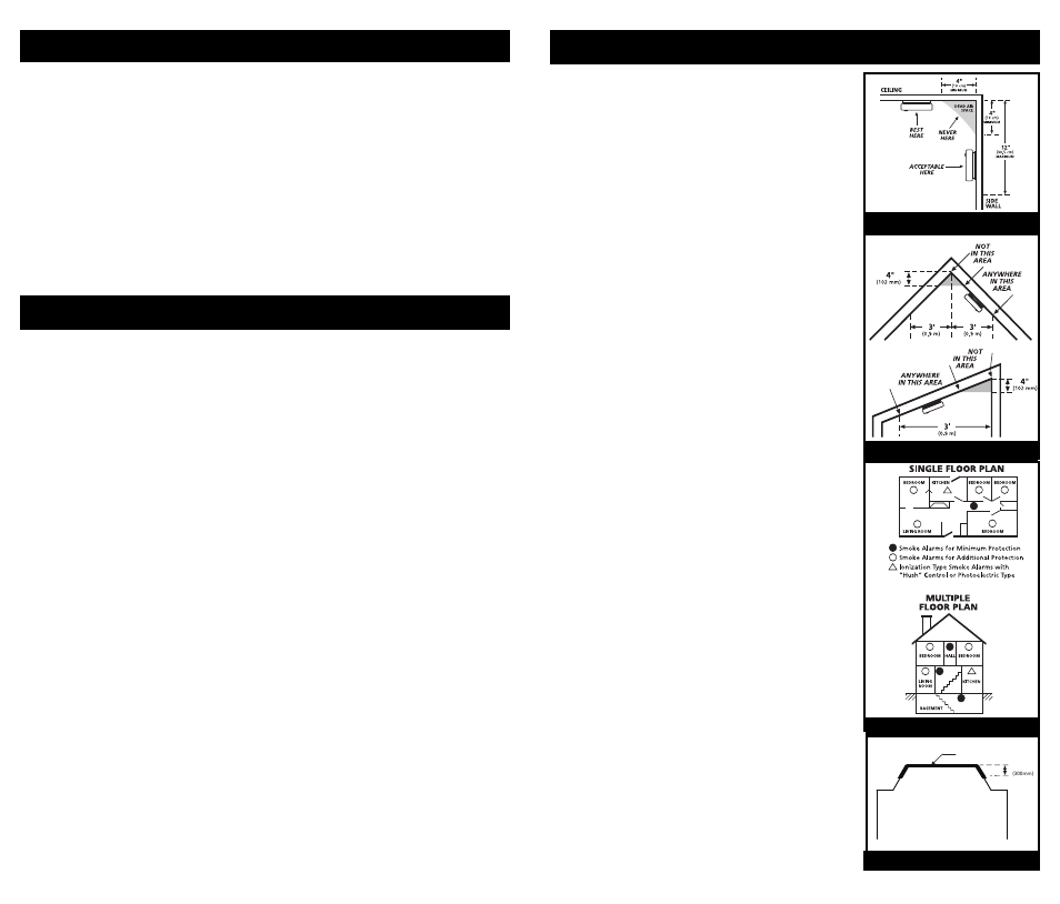 Contents of this user’s guide, Recommended locations for smoke alarms, Product specifications | Kidde I9060 User Manual | Page 3 / 10