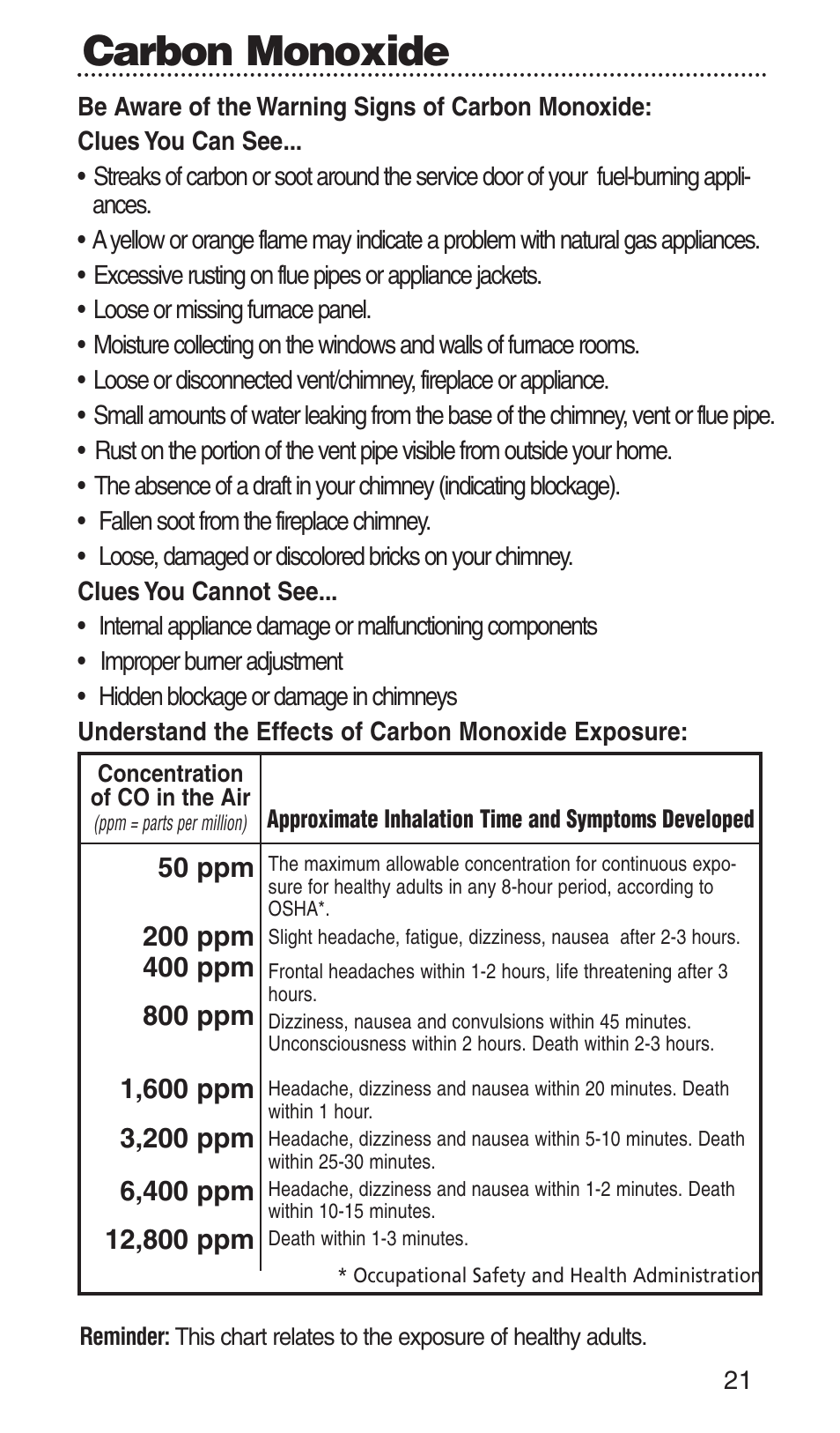 Carbon monoxide | Kidde KN-COPP-3-RC User Manual | Page 25 / 35