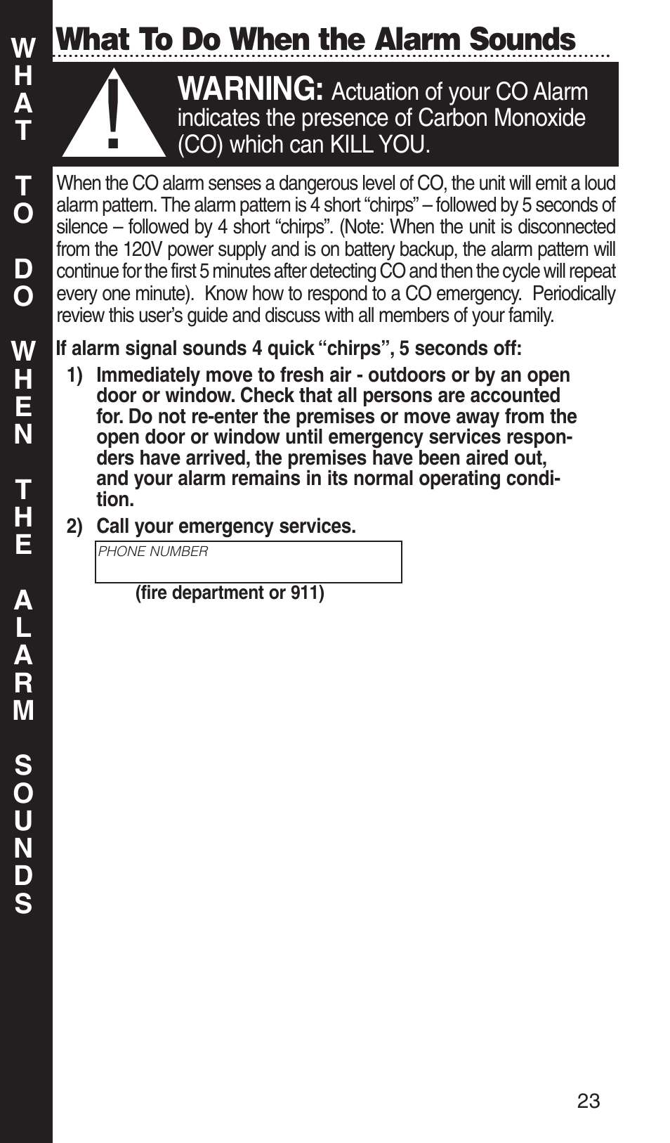 Kidde KN-COPP-3-RC User Manual | Page 27 / 35