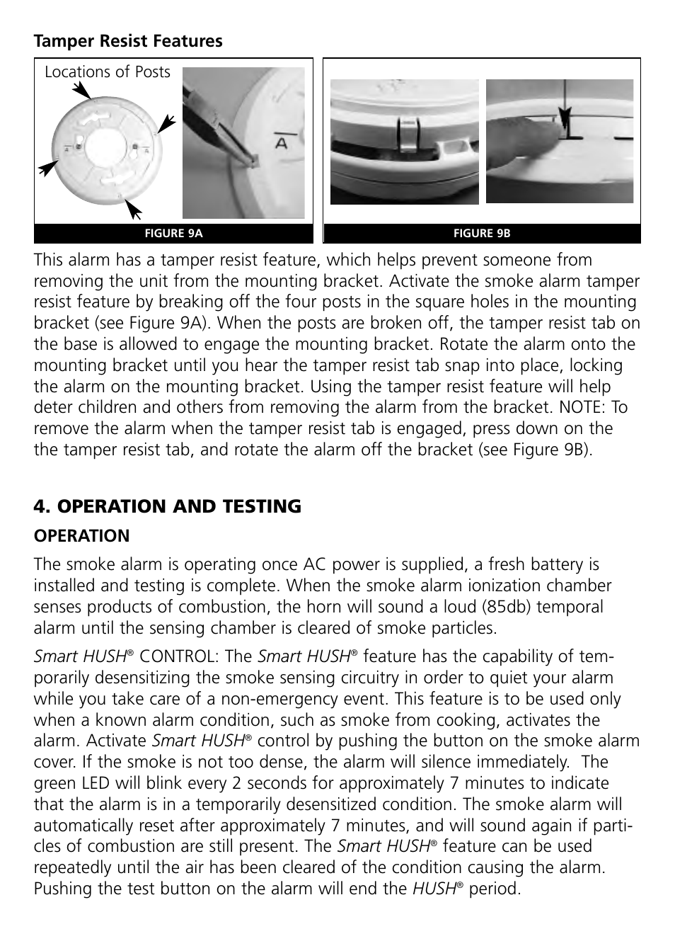 Operation and testing | Kidde RF-SM-ACDC User Manual | Page 12 / 22