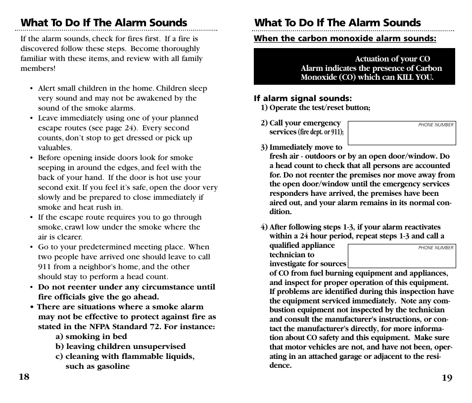 Kidde KN-COSM-B User Manual | Page 11 / 18