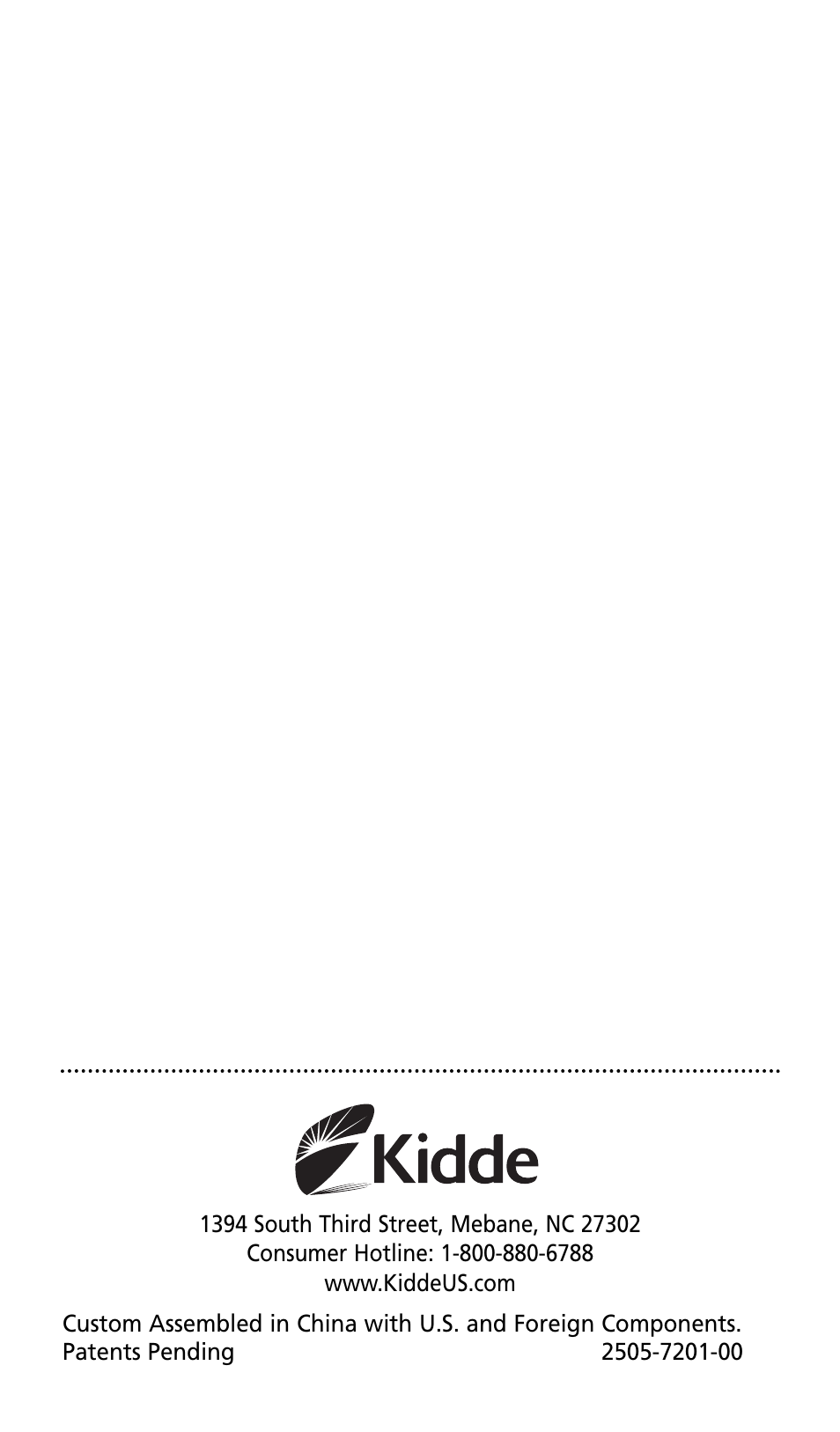 Kidde KN-COSM-B User Manual | Page 18 / 18