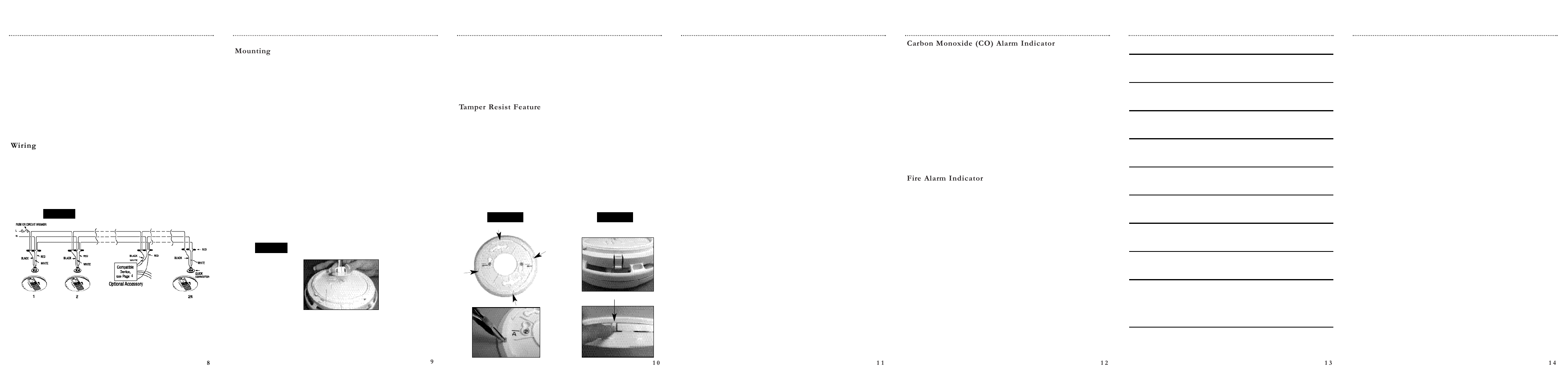 Installation, Operation, Testing | Kidde P/N 900-0120 User Manual | Page 10 / 25