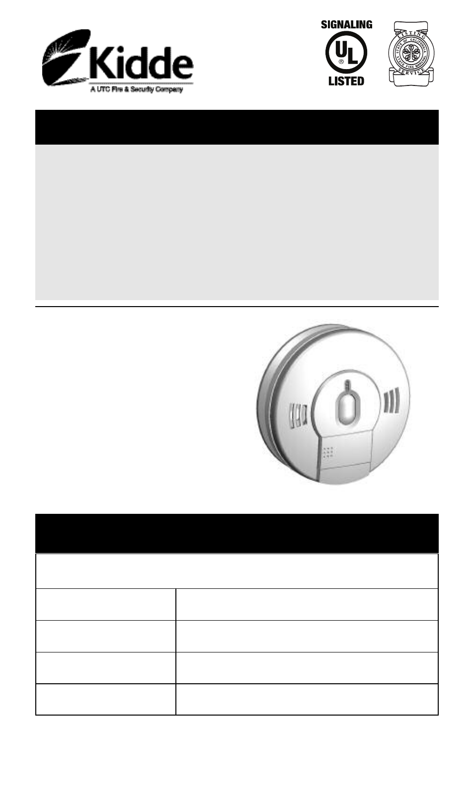 Kidde KN-COPE-I User Manual | 35 pages