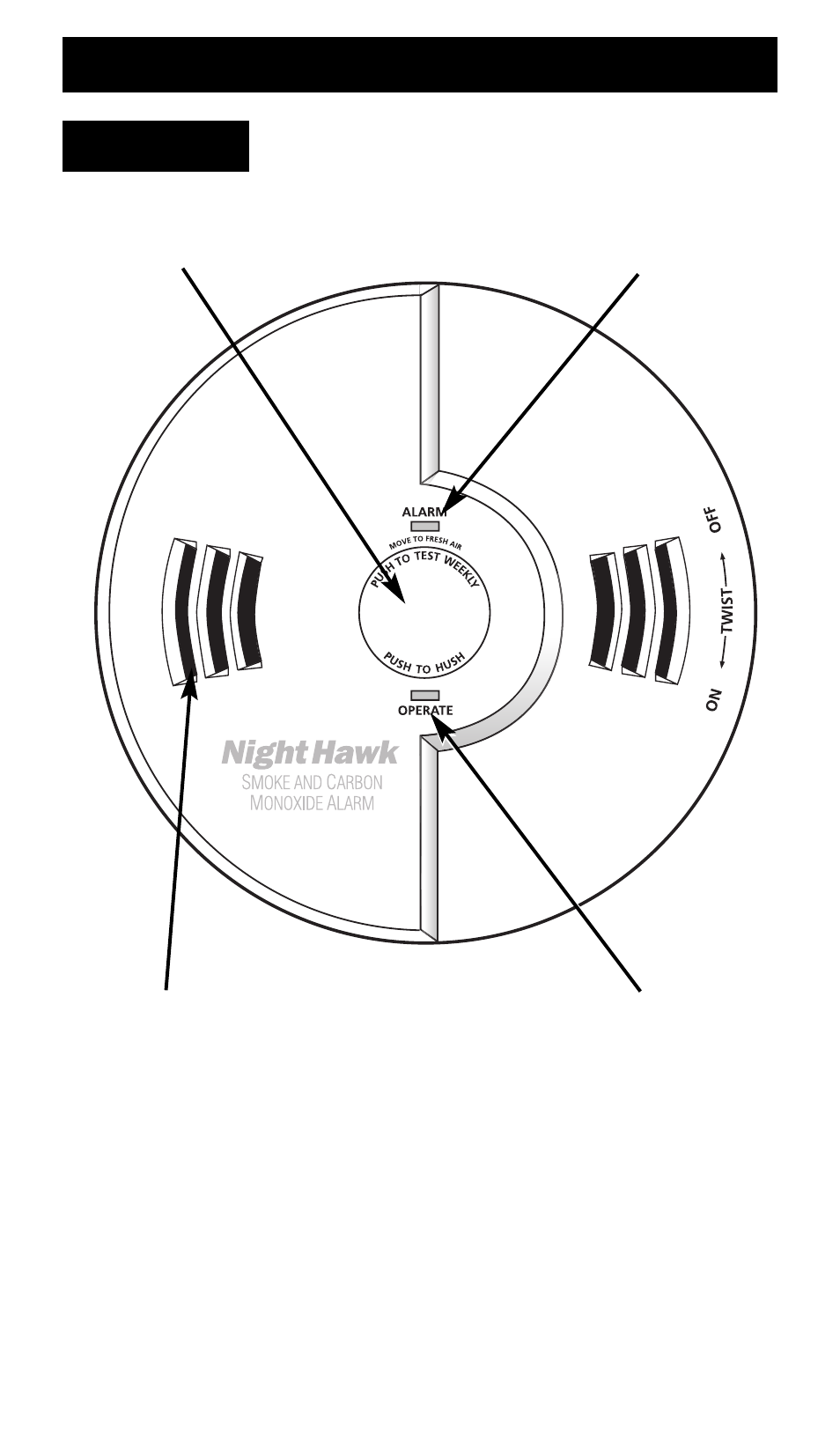 Front, Product view | Kidde KN-COSMXTR-B User Manual | Page 4 / 33