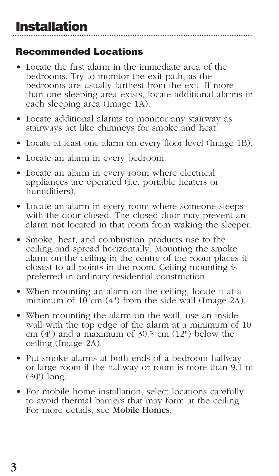 Installation | Kidde PI9000CA User Manual | Page 4 / 20