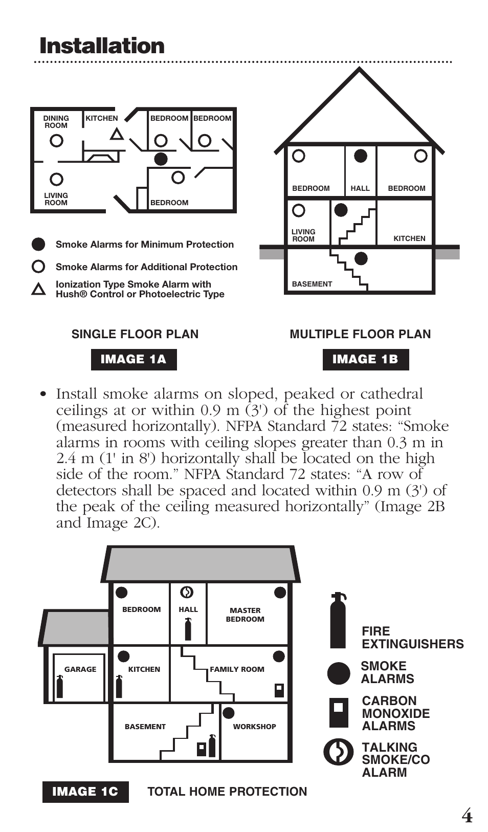 Installation | Kidde PI9000CA User Manual | Page 5 / 20