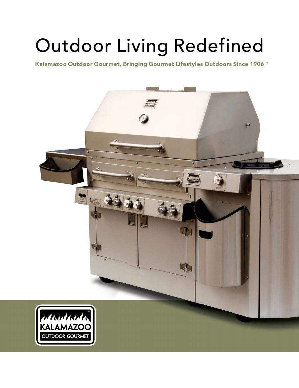 Kalamazoo Outdoor Gourmet Grill User Manual | 12 pages