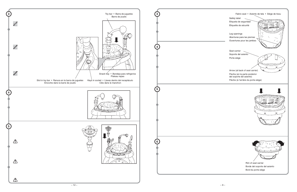 Kids II Bright Starts 6803-NU User Manual | Page 9 / 10