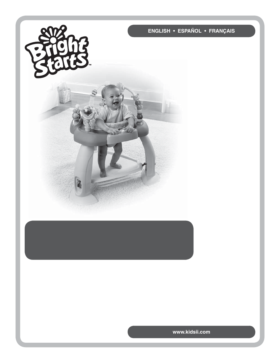 Kids II Bright Starts 6810-NU User Manual | 20 pages
