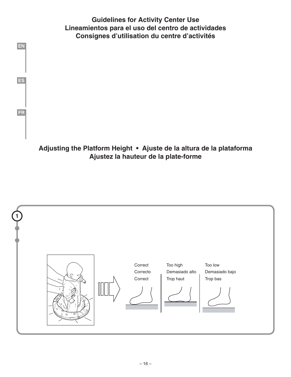 Kids II Bright Starts 6810-NU User Manual | Page 16 / 20