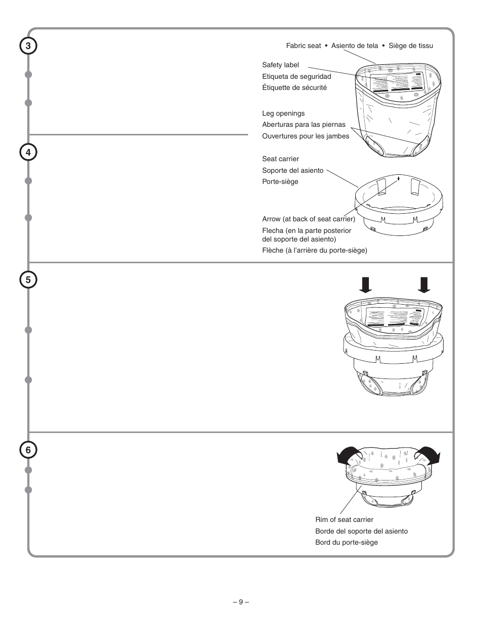 Kids II Bright Starts 6810-NU User Manual | Page 9 / 20