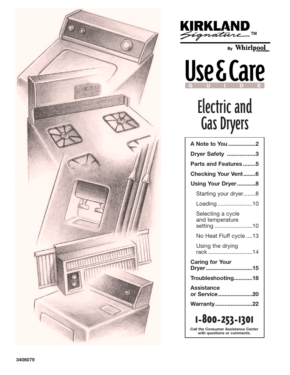 Kirkland Signature 3406079 User Manual | 22 pages