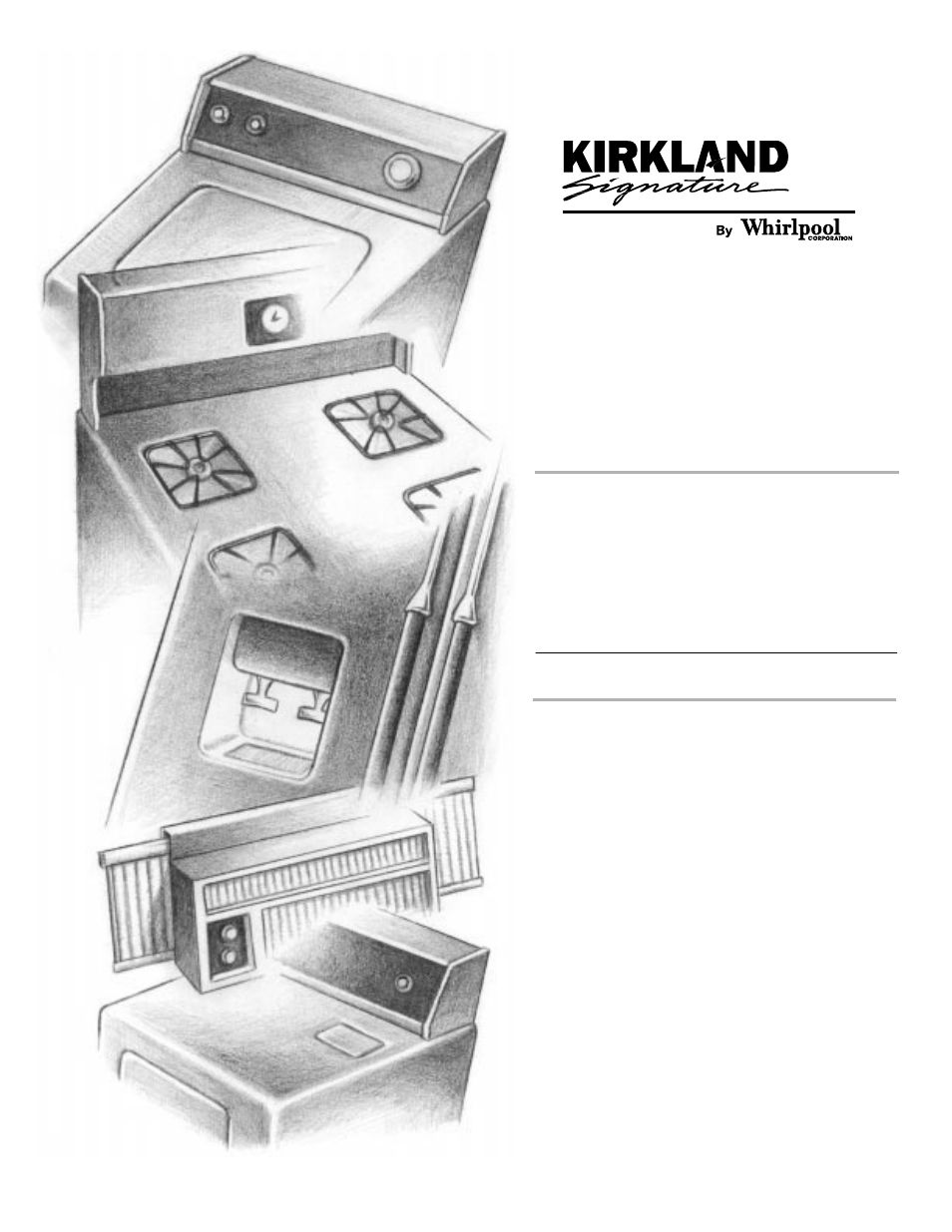 Kirkland Signature WHIRLPOOL 8051560 User Manual | 24 pages