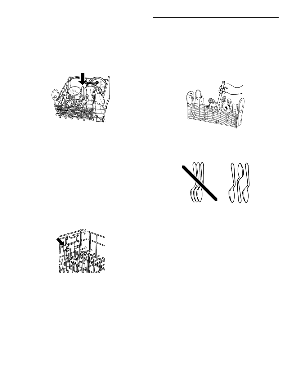Loading the silverware basket | Kirkland Signature WHIRLPOOL 8051560 User Manual | Page 9 / 24