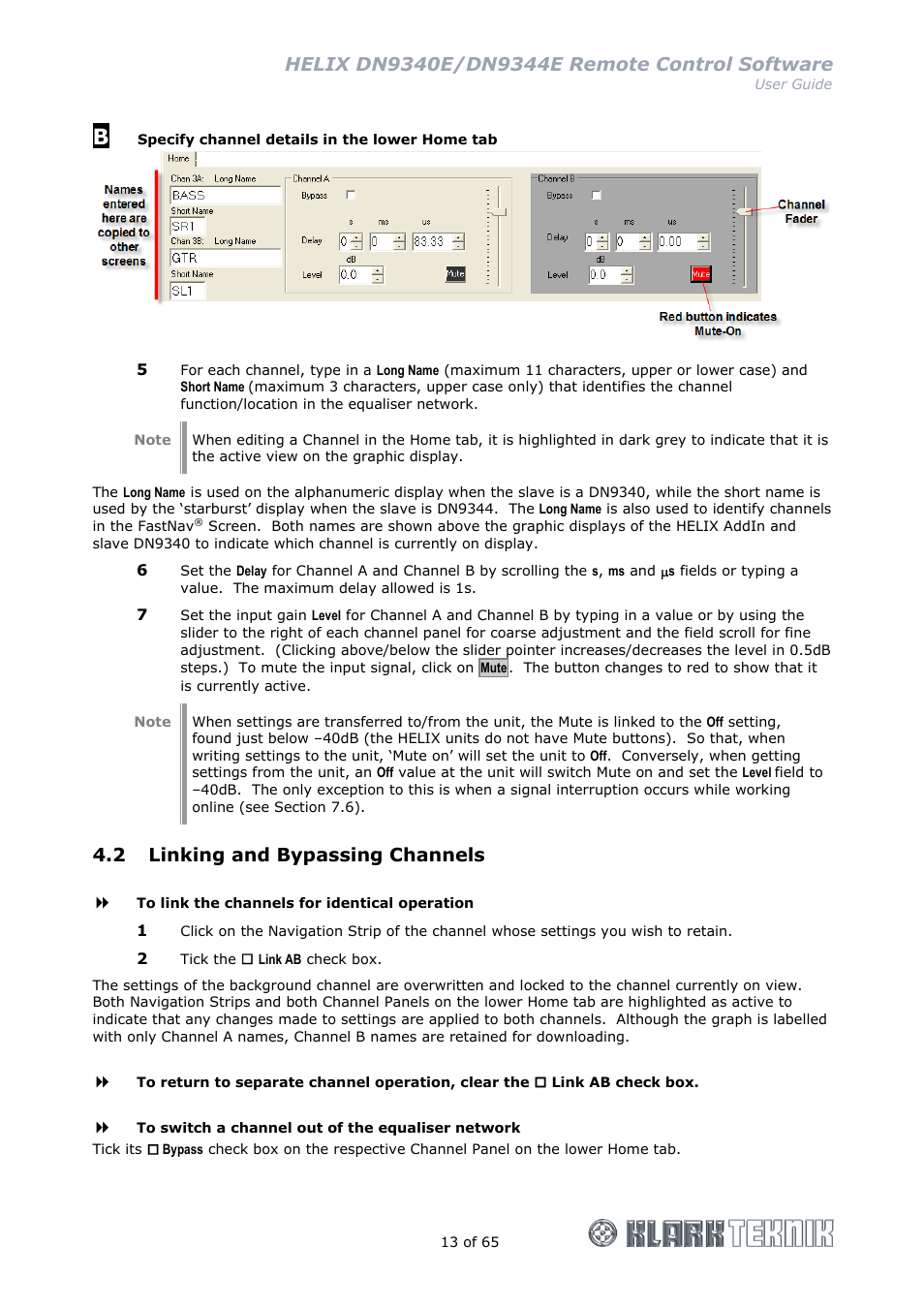 Klark Teknik DN9344E User Manual | Page 13 / 65