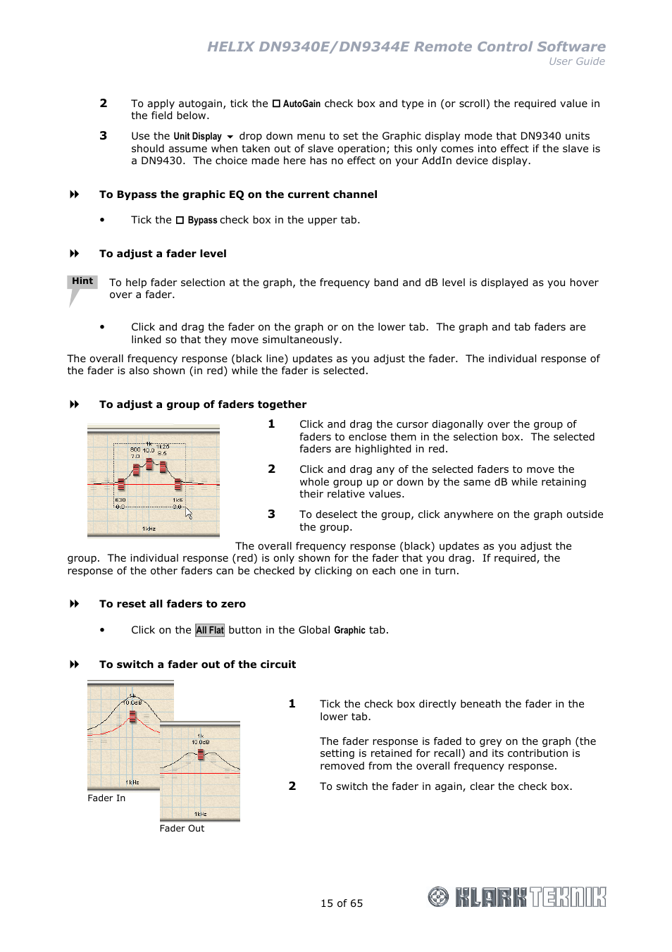 Klark Teknik DN9344E User Manual | Page 15 / 65