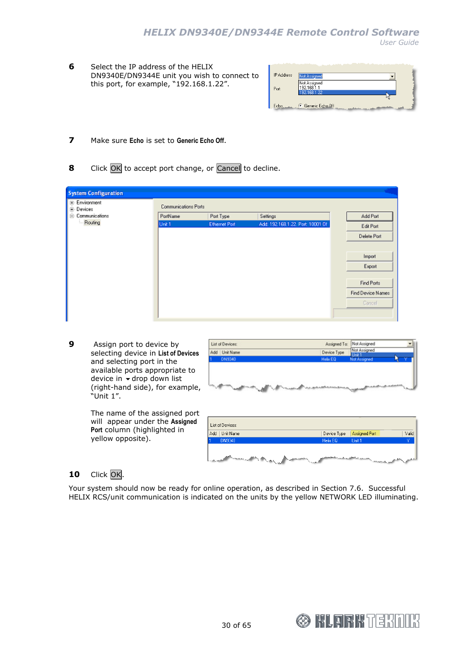 Klark Teknik DN9344E User Manual | Page 30 / 65