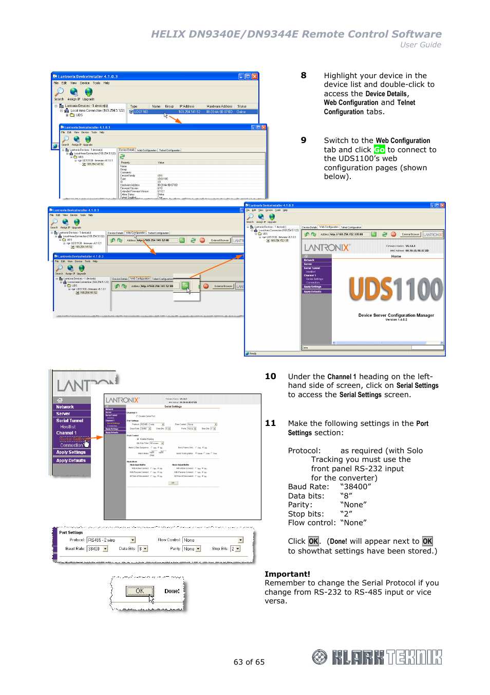 Klark Teknik DN9344E User Manual | Page 63 / 65